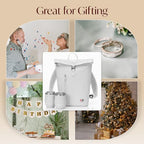 Two Bottle Rolltop Wine Tote Bag (Gray)