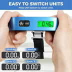 Digital Luggage Scale (Blue)