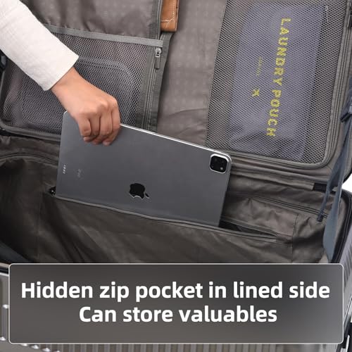 29 Inch Aluminum Frame Checked Luggage Top Opening (Gray / 29 Inch)