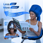 Hair Dryer Bonnet Attachment w (Blue)