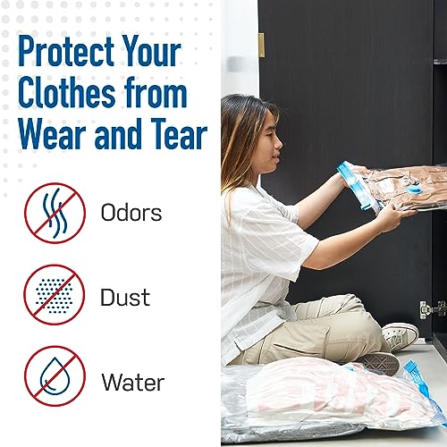 4 Pack Variety Vacuum Storage Bags for Comforters (Variety 4-Pack)