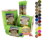 750 Paracord Military Grade Nylon Rope (Neon Green / 200 Ft.)