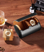 Watch Roll Travel Case (black / M)