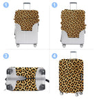 Leopard Luggage Cover Washable Suitcase Protector Anti (Leopard / XL(32-34inch suitcase))