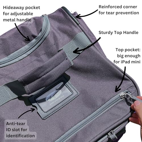 29 inch Jumbo Size 8 Pockets Wheeled Rolling Duffel Bag Water Resistant Luggage Lightweight Travel Suitcase with Retractable Handle (29 inch / Royal Blue)