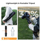 75" Aluminum Camera Tripod (Bronze Gold)