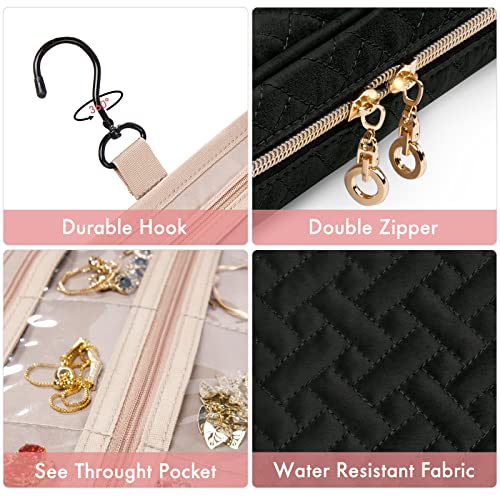 Travel Jewelry Organizer Case (Black / Ⅰ - Large)
