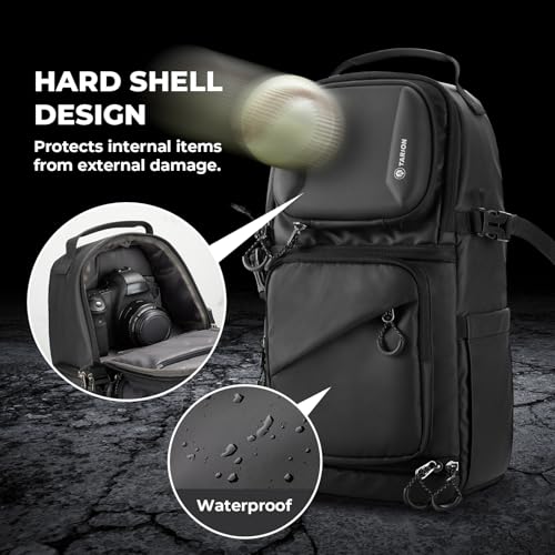 Camera Sling Bag Compact Photography Shoulder Bag (Large / Sling Bag Black)