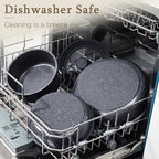 21PCS Pots and Pans Set Nonstick Cookware Set with Detachable Handle (Dark Gray / 21PCS-Standard)