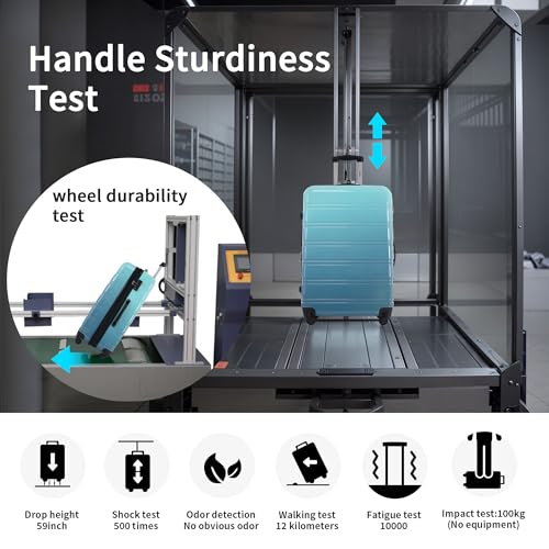 Luggage Sets 3 Piece (3-piece Set(20/24/28) / Gradient Blue)