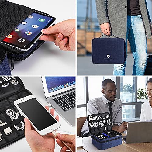 Travel Electronics Organizer (Royal Blue)