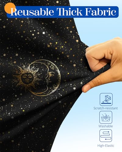 Luggage Cover for Suitcase Tsa Approved Protector (Extra Small (18-20 inches) / Sun Stars)
