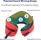 C CUSHION LAB Travel Pillow, Award-Winning Patented Ergonomic Design - Image 4
