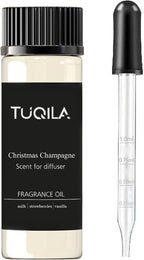 Christmas Champagne Essential Oil - 20ML Sampler Scented Oils for Waterless Diffuser, Aromatherapy Diffuser Oil with Festive Notes of Pear, Berry, Vanilla & Amber for Home