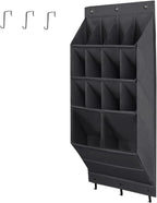 Over the Door Shoe Organizer, 14 Pockets Hanging Shoe Storage Rack by NELLHOMY
