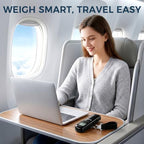 Digital Luggage Scale (Pure Black Battery Free)