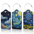 Starry Night Luggage Tags for Suitcase (Starry Night)