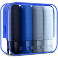 Travel Bottles for Toiletries (Navy / 3 Ounces)