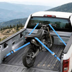 Ratchet Straps 4 Pack (Blue / 15 ft)