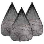 3Pcs Mesh Laundry Bags Washing Machine Mesh Wash Bags Jumbo for Delicates Clothes (Black / Jumbo 3 pcs)