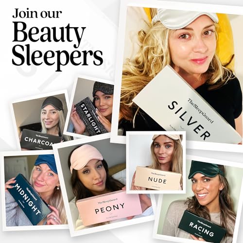 Pure Silk Sleep Mask [100% 6A Mulberry Silk (Silver Grey)