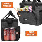 Soft Cooler Bag (Charcoal / 24 Cans)