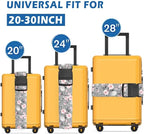 Luggage Straps for Suitcases Travel Belt Accessories, Cute Suitcase Strap - Image 2