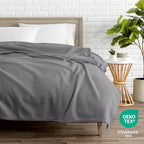 Polar Fleece Blanket (Twin/Twin XL / 05 - Grey)