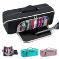 Large Hair Tools Travel Bag with Iron Mat (Style A - Large / Black)