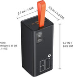 80000mAh Power Bank Fast Charging, 30W PD & QC 3.0 High Capacity Portable - Image 3