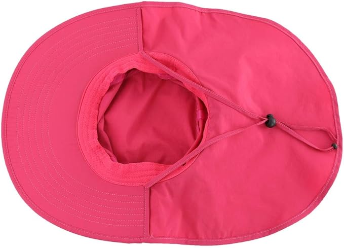 Home Prefer Outdoor UPF50+ Sun Hat Wide Brim Mesh Fishing Hat - Image 6