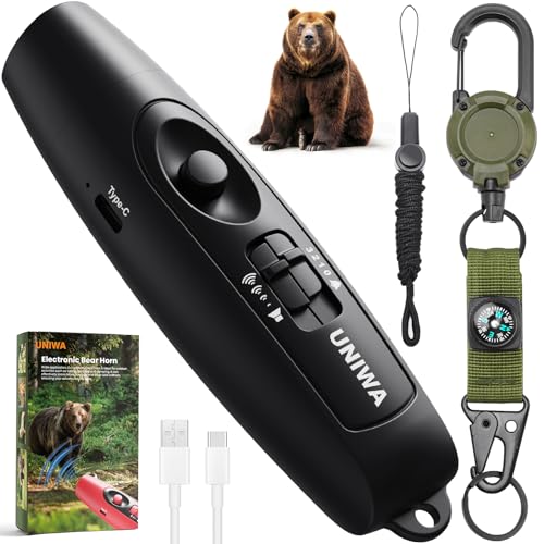 Electronic Air Bear Horn (Black)