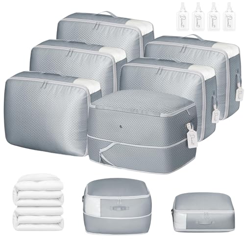 Comforter Storage Bag 6 Pack (Gray / 66L x 6 Pack)