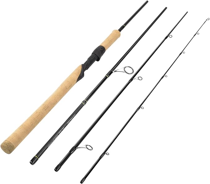 KastKing Valiant Eagle Passage Travel Fishing Rods, 4 & 6 Pc Pack Rods by KastKing