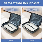 TPU Vacuum Bag for Travel (White / ExtraLarge)