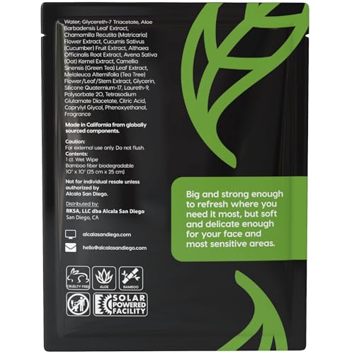 Deodorizing Body Wipes Individual Shower Wipes (600 Count (Pack of 1))