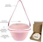 kūpaa Bowl & Carrier Duet – Microwave Safe Silicone Lunch Box - Image 6