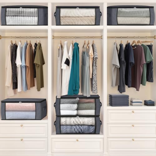 35L Closet Organizers (8 Pack-35l / Grey)