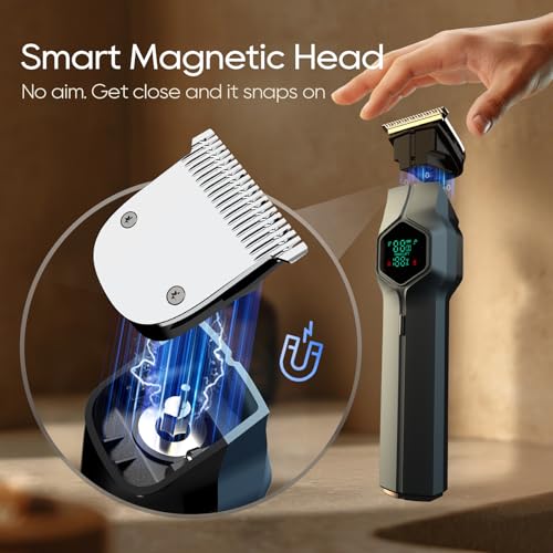 Beard Trimmer for Men (Navy Blue)