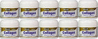Collagen Beauty Cream Made With 100% Pure Collagen Promotes Tight Skin Enhances Skin Firmness 2 Oz. Jar Pack Of 10