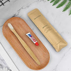 Bamboo Toothbrushes Kit Bulk (100 Pack(Bamboo))