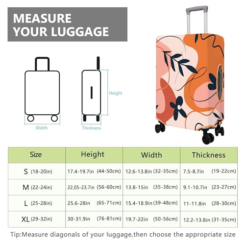 Travel Luggage Cover Suitcase Protector Fits 18 (Travel-14 / S(18-20in))