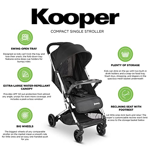 Kooper Lightweight Compact Baby Stroller (Kooper / Black)