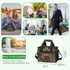 Insulated Lunch Bag (Camo / Medium)
