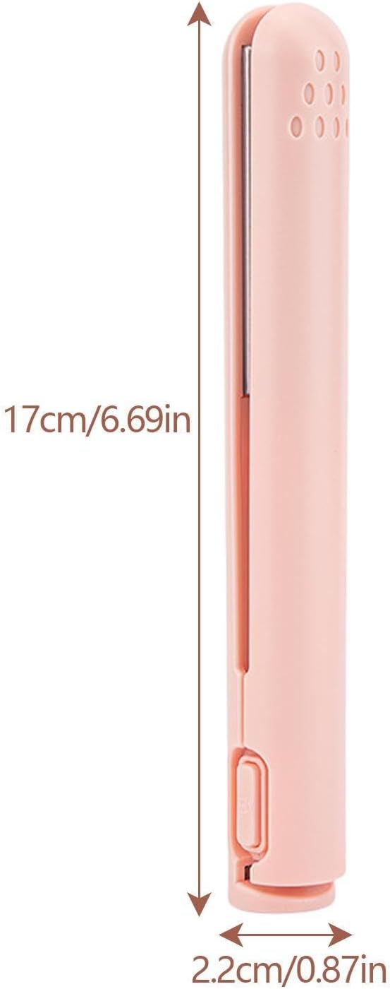 Shakven Curler Dual-Purpose Curling | 2 in 1 Wavy Hair Straightener,USB Rechargeable Hair Curler,Hair Rollers Styling Tools & Appliances for Hair