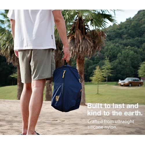 Ultralight Travel Shoe Bag 15L (Blue Abyss / L)