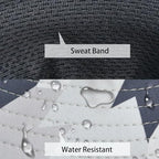 Sun Hats for Men Women Fishing Hat UPF 50+ Breathable Wide Brim Summer UV Protection Hat with Face Cover & Neck Flap (Camo Light Grey(with Face Cover & Neck Flap ))