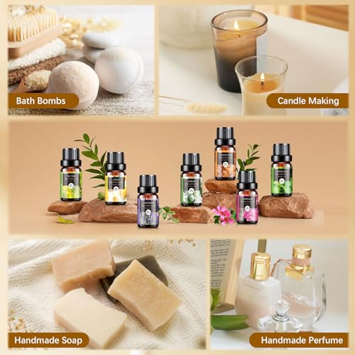 Natural Essential Oils Gift Set (0.34 Fl Oz (Pack of 20))