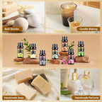 Natural Essential Oils Gift Set (0.34 Fl Oz (Pack of 20))