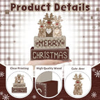Tiered Tray Decor Set (Reindeer)